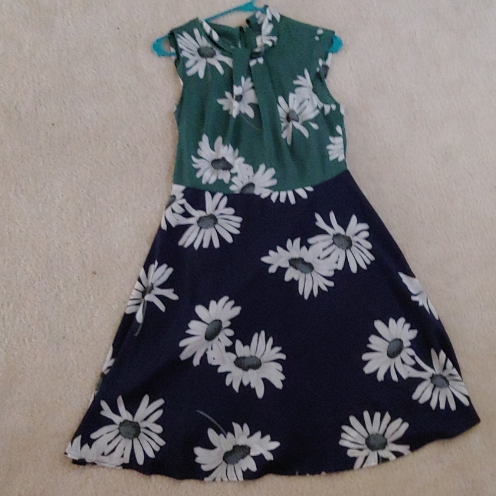 Floral tank dress